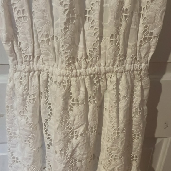 Lilly Pulitzer Alda Midi White Eyelet Dress  women’s Small - Picture 7 of 9